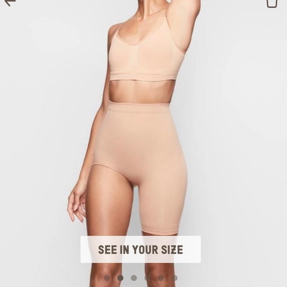 skims one leg shapewear